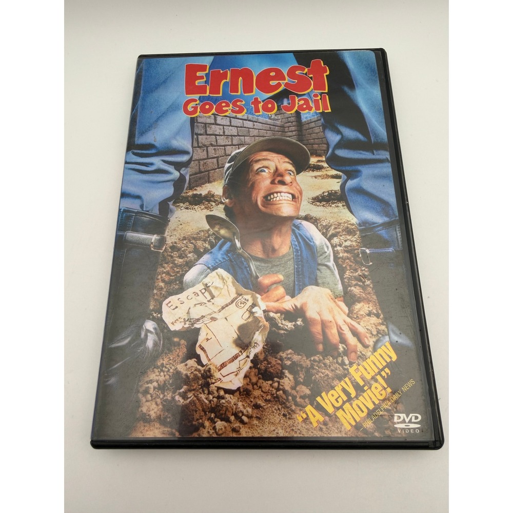 Ernest Goes to Jail DVD Jim Varney Comedy Touchstone Pictures Fullscreen N084
